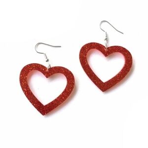 Valentine's Day Heart Earrings